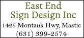 East End Sign Design Inc Sponsorship Banner